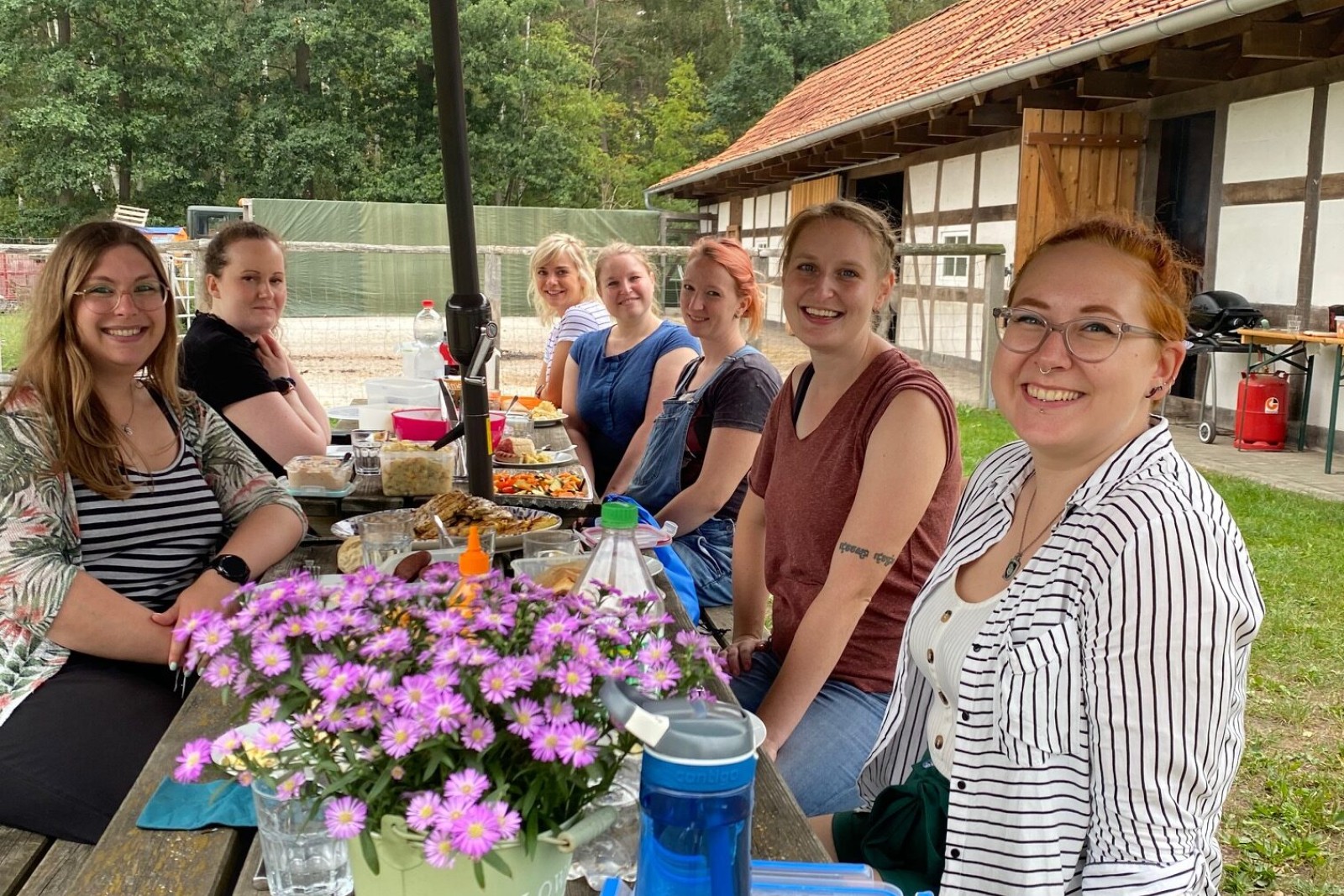 Jungesellinenabschied im Grünen